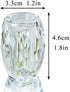 Refillable Crystal Seasoning Bottle Salt and Pepper Shakers Kitchen Decor (Set of 2) Salt Shaker Set