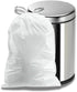 Plasticplace 6 Gallon Trash Bags ”‚ 0.7 Mil ”‚ White Drawstring Garbage Can Liners ”‚ 17" x 20" (200 Count)
