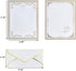 Vintage Lined Stationery Paper and Envelopes Set including Envelope Seal Sicker,White