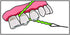 IDontix Brace X-Floss, Green