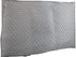 Fabric Sink Skirt Diamond Mosaic Stitch Platinum Silver Grey
