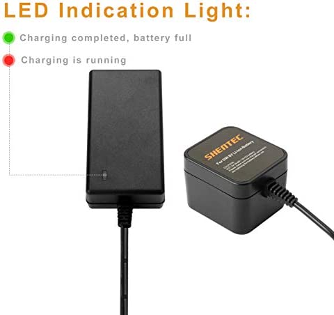 Shentec 8V Li-Ion Charger Compatible with DEWALT DCB080 DCF680N1 DW4390 DCF680N2 DCF680G2 Pod Style Battery (Not for Ni-MH/Ni-CdBattery)