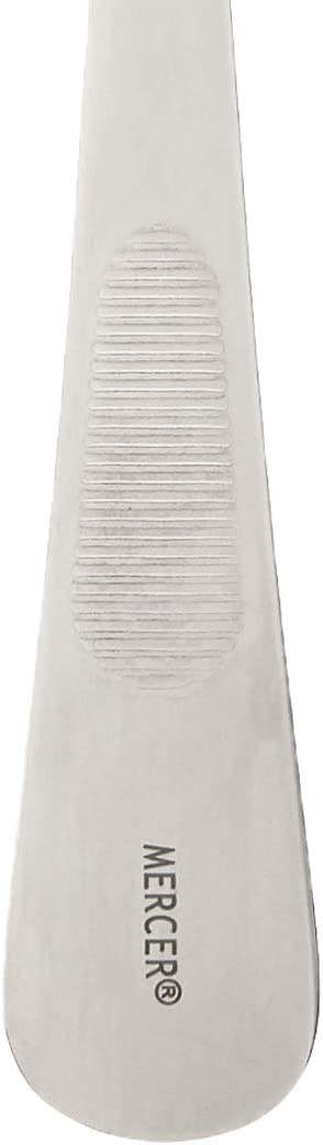 Mercer Culinary, 9 Inch, Silver Plating Spoon, Perforated Bowl, 9-Inch, 9"
