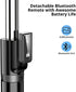 ATUMTEK 40" Selfie Stick Tripod, Extendable Bluetooth Selfie Stick with Wireless Remote for iPhone 13/12/12 Pro/11/11 Pro/XS/XR/X/8/7 Plus, Samsung, Google, LG, Sony, Huawei Smartphones, Black