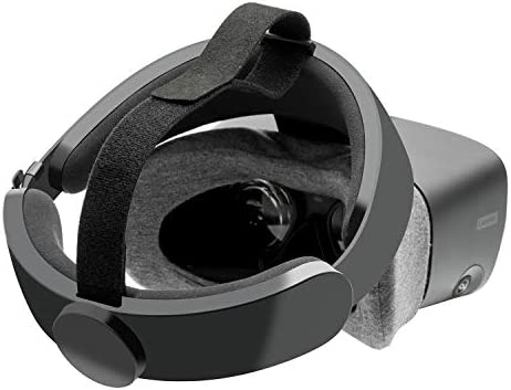 Cotton Covers for Oculus Rift S Headset- Washable & Super Soft -New Version-2 PCS (Gray)