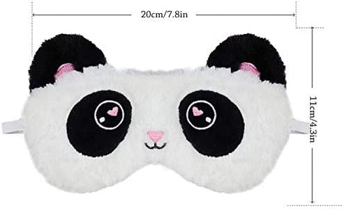 Sleep Mask for Kids Sleeping Mask ,Aniwon 6 Pack Cute Animal Eye Mask for Sleeping Unicorn Sleep Mask for Kids Girl Soft Plush Blindfold Covers Eye Mask for Women Girls Kids Favor