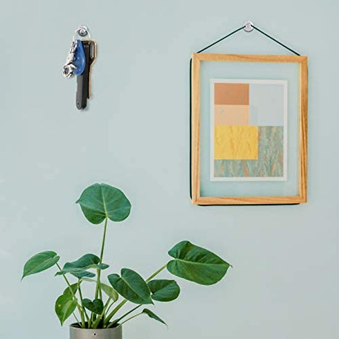 Double Headed Picture Hangers Nails Small Head Thumb Tacks Wall Hanging Picture Photo Hanging Hook Pins for Home Office Hanging Picture Photo Decorations (Silver,25 Pieces)