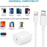 ?Apple MFi Certified? iPhone Fast Charger USB C Wall Charger 20W PD Adapter with 6FT Charging Cable Compatible iPhone 14/14 Pro/14 Pro Max/14 Plus/13 12 11 Pro Max/Pro/Mini/Xs Max/XR/X, iPad and More