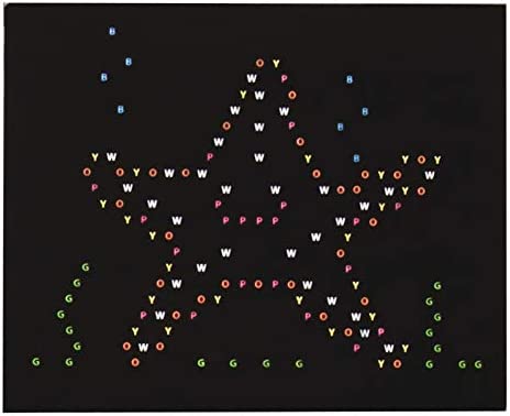 Lite Brite Ultimate Classic Refill Pack - Animal Theme - 10 Reusable Templates - Amazon Exclusive , Black