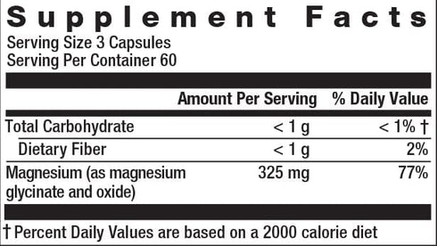 Natural Vitality Calm Magnesium Glycinate Supplement, Magnesium Supports Bone, Muscle, Heart, & Nerve Health, Supports a Balanced Mood, Non-GMO, Vegan, Gluten Free 180ct Capsules