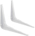 Amazon Basics Shelf Bracket - 10" x 12", White, 10-Pack