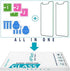 2-Pack HPTech Screen Protector For LG Rebel 4 LTE, Lml212vl Tempered Glass, 9H Hardness, Easy to Install, Bubble Free