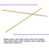 Swpeet 2Pcs 1/4 Inch in Diameter 14 inch in Length Brass Solid Round Rod Lathe Bar Stock Kit, Perfect for Various Shaft, Miniature Axle, Model Plane, Model Ship, Model Cars