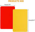 Friencity Soccer Referee Card Sets, Warning Referee Red and Yellow Cards with Wallet Score Sheets, Pencil Accessories, 2 Packs