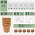 Winter Indoor Garden Kit - Herb Garden Seed Starter Kit for Gardening Indoors | Plant Grow Kit with Sage Rosemary Seeds and Hot Pepper Seeds for Planting | Growing Fresh Kitchen Herbs - By Mr Sprout