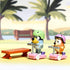 Bluey Vehicle 2-Pack, 2.5-3" Bluey & Bingo Articulated Figures - Scooter Time