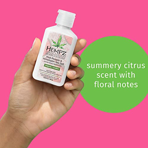 Hempz Pink Pomelo & Himalayan Sea Salt Herbal Body Moisturizer 2.25 oz.
