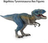 Bigefeixu Tyrannosaurus Rex Figures, Realistic Plastic Dinosaur T-REX Toys for Kids and Toddler Creative Gifts (Blue)