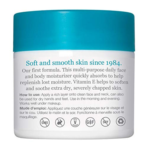 DERMA E Vitamin E 12,000 IU Cream – Moisturizer for Face and Body – Multi-purpose Face Cream, Hand Cream and Body Lotion Soothes and Protects, 4 oz