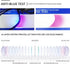 SHEEN KELLY Anti Blue Rays Glasses Fit Over Glasses Wrap Arounds Goggles Blue Light Blocking Reflection for computer Games Glasses TV