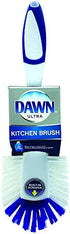 Dawn Radial Head Kitchen Brush, Blue & White