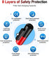 Cute Portable Charger for Android Phone 3300mAh Mini Power Bank USB C Compatible with Samsung Galaxy S22 Z Flip3 S20,S10,S9,S8,Note 20/10/9/8,Moto Z3/2,LG V35/G8/7/5,Nintendo Switch,DJI Pocket 2 etc