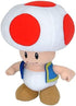 Little Buddy Super Mario All Star Collection 1417 Toad Stuffed Plush, Multicolored,7.5"