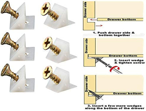 Home Repair Mending Wedges Fixing Sagging Drawer Bottoms Furniture Chest