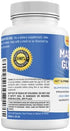 Magnesium Glycinate 400mg 180 Tablets - Maximum Strength, Healthy Relaxation, Muscle Function & Bone Support, Non-Laxative - Non GMO, Gluten Free