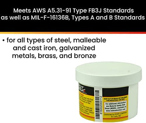 Hot Max 24000 Brazing Flux Powder, 8-Ounce