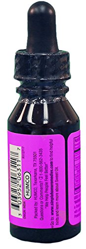 Humco 206311001 Sweet Oil with Dropper, 1 oz., Pure, All Natural Oil