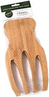 Lipper International Bamboo Wood Salad Hands With Knob Handles, 4" x 7.25" x 1.25", One Pair