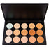 SHANY Professional Cream Foundation and Camouflage Concealer - 15 Color Palette