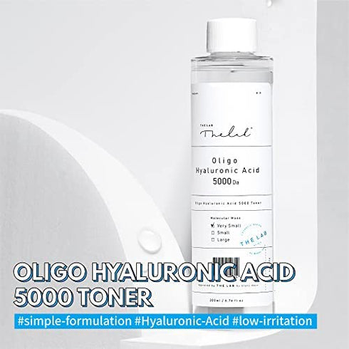 Blanc Doux Oligo Hyaluronic Acid Facial Toner 6.76 Fl Oz Vegan Hypoallergenic Intense Ultra Hydrating Skin Essence Face Moisturizer Dry Sensitive Acne-Prone Age-Defying Cotton Pads Korean Skin Care