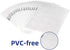 Amazon Basics Plastic Business Card Holder, Protector Sleeves for 3-Ring Binder, Transparent, 25-Pack