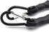 SDTC Tech 18 Inch Bungee Cord with Carabiner Hook | 4 Pack Superior Latex Heavy Duty Straps Strong Elastic Rope Locks onto Anchor Points of Luggage Rack/Cargo/Camping/RV/Hand Carts etc.
