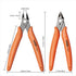 KATA 5 Inch Micro Wire Cutter,Precison Mini Flush Cutters and Clean Cut Pliers for Electronics,Model,Jewelry,Model Kits,Orange
