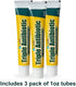CareAll® (3 Pack 1oz Triple Antibiotic Ointment, First Aid Ointment for Minor Scratches and Wounds and Prevents Infection, Compare to The Active Ingredients of Leading Brand