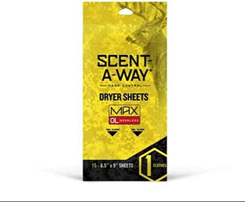 Hunters Specialties Scent-A-Way Dryer Sheets