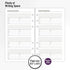 AT-A-GLANCE Day Runner Telephone and Address Pages, Refill, Loose-Leaf, Undated, for Planner, 3-3/4" x 6-3/4", Size 3, 30 Sheets/Pack (013-230)