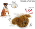 Dog Toy Interactive Plush Squeaky Electric Pet Toys, Battery Operated Auto Moving Ball, for Prevent Boredom (Doggy)