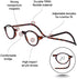 Clic Magnetic Reading Glasses, Computer Readers, Replaceable Lens, Adjustable Temples, Classic