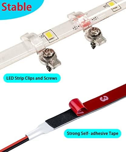 Seaponer Pontoon Boat light, Marine Led Light Strip for Duck Jon Bass Boat Sailboat Kayak, Led Flex Lighting for Boat Deck Light Accent Light Courtesy Interior Lights Fishing Night, 12v, 5m(16.4ft)