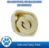 Rawhide Large Thick Rolls 9 to 10 inches Long-Lasting Chew Treat Toy for Medium and Large Dogs, Made in Registered Facility