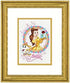 Dimensions Disney Beauty and the Beast Counted Cross Stitch Kit for beginners, 14 Count White Aida, 5'' x 7''