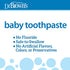 Dr. Brown's Baby Toothpaste, Apple Pear Flavor Toddlers and Kids Love, Fluoride Free, Made in the USA, 0-3 Years, 1.4oz