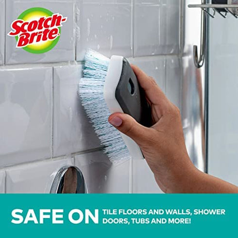 Scotch-Brite Deep Clean Brush, For Tile Floors and Walls, Shower Doors, Tubs, and More