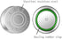 SKOANBE 40PCS AG3 LR41 392 384 192 1.5V Button Coin Cell Battery