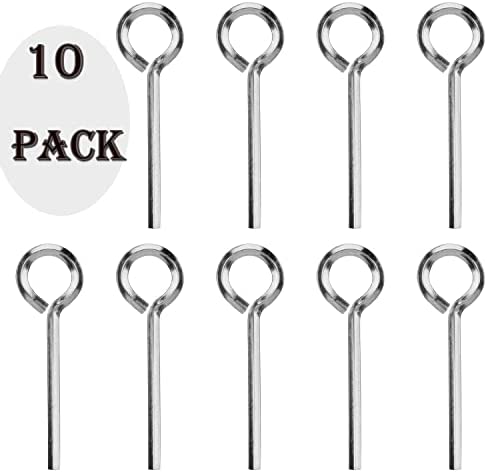 PAGOW 10 Pack 5/32" Standard Hex Dogging Key with Full Loop, Allen Wrench Door Key for Christmas Festival Party Decoration Hurricane Protection Push Bar Panic Exit Devices?0.84" x 2.78"