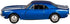 KiNSMART 1967 Chevrolet Camaro Z-28 Collectible Car Toy (Blue with White Stripes)